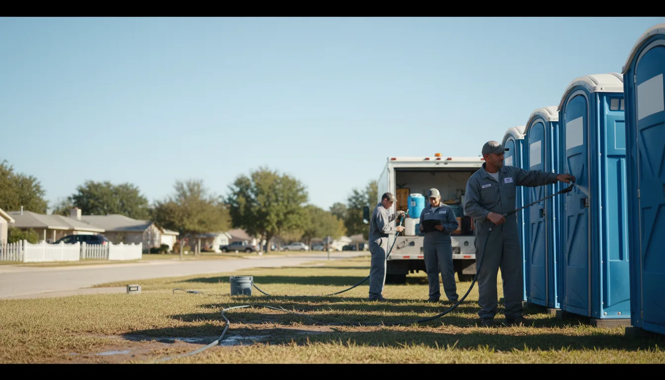 Long-Term Portable Toilet Rental in Grover Hill, OH near me